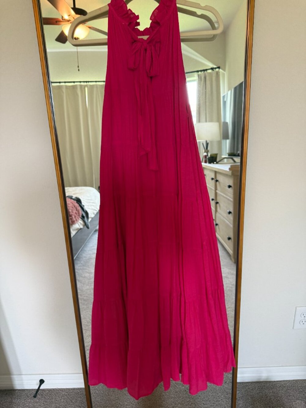 Red Dress Botique Hot Pink Maxi Dress (Size M) - Picture 4 of 5